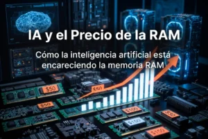 Por qué la inteligencia artificial está encareciendo la memoria RAM