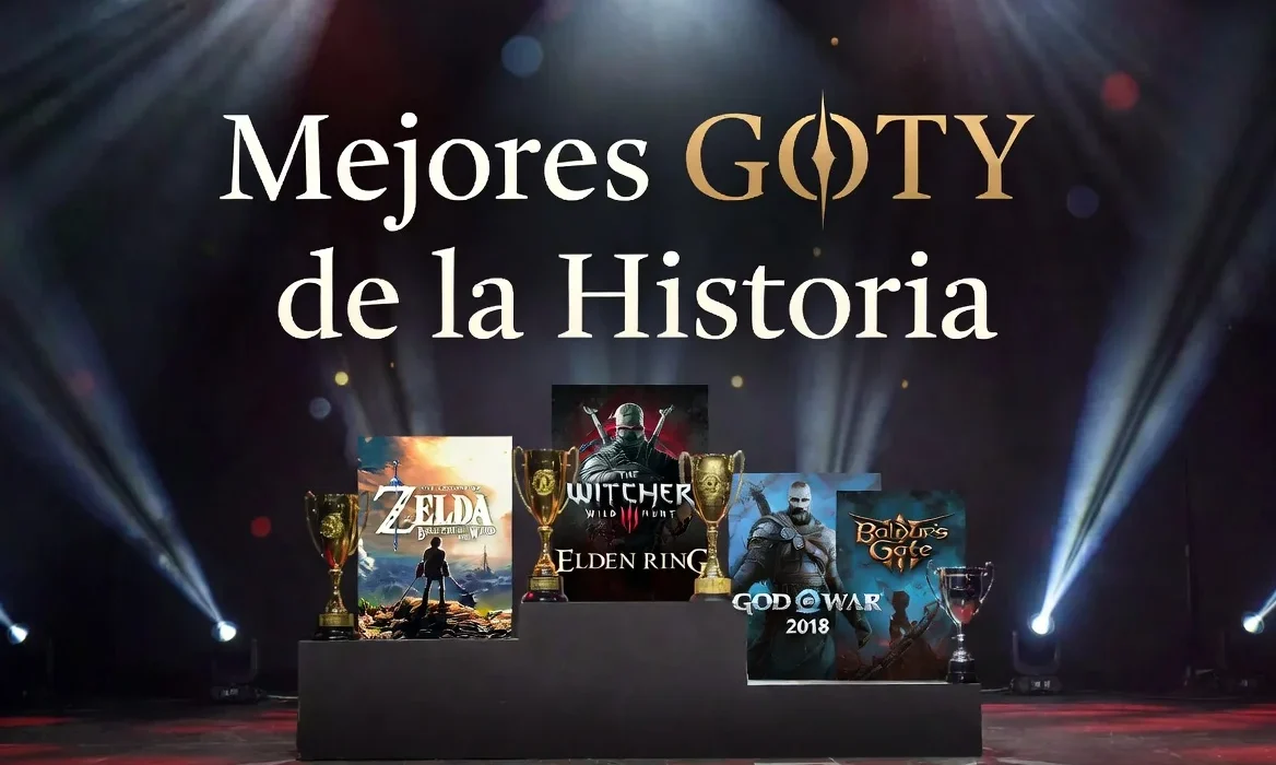 Todos los ganadores del GOTY ordenados de peor a mejor