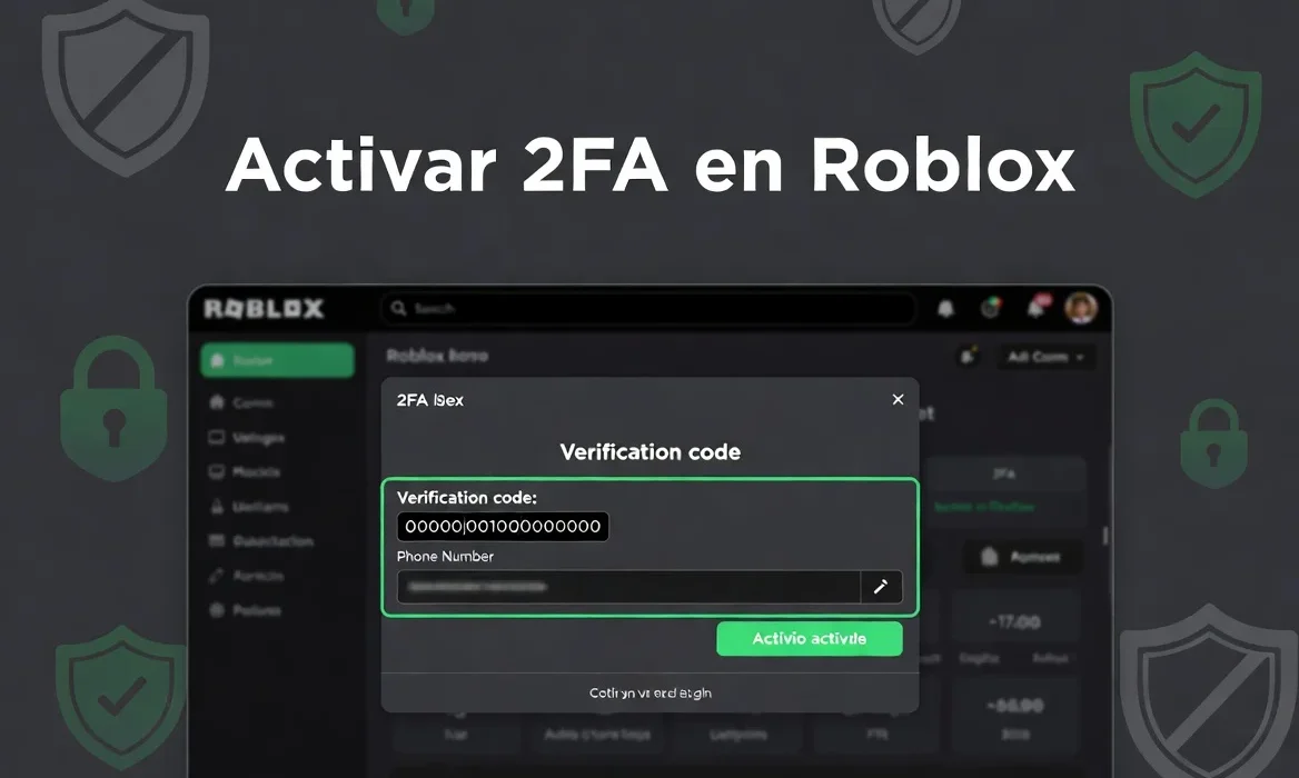 Cómo activar la verificación en dos pasos en Roblox