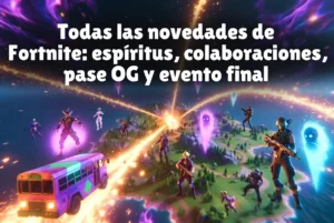 Todas las novedades de Fortnite: espíritus, colaboraciones, pase OG y evento final