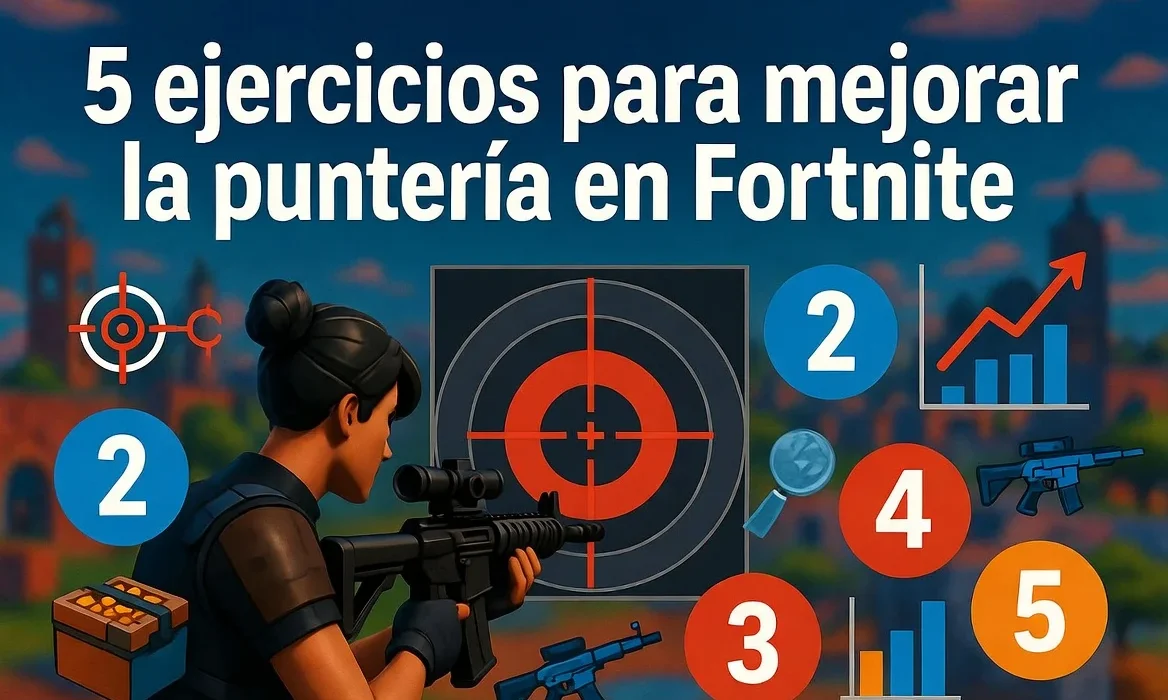 5 ejercicios para mejorar la puntería en Fortnite