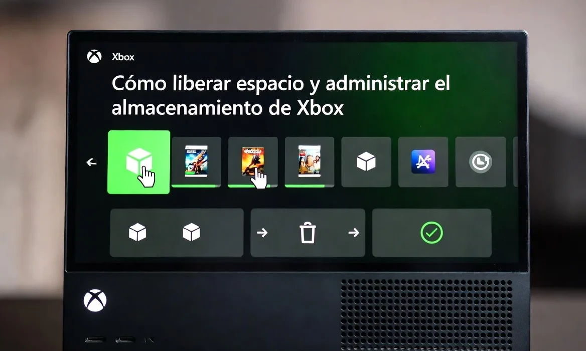 Cómo liberar espacio y administrar el almacenamiento de Xbox