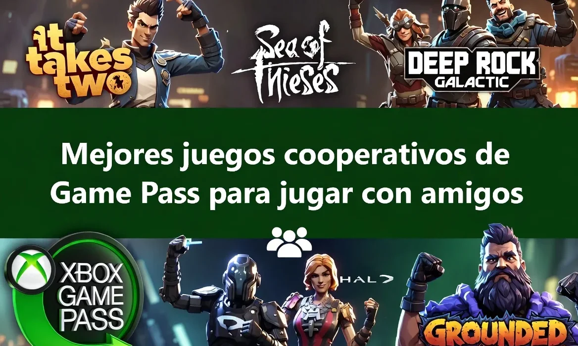 Mejores juegos cooperativos de Game Pass para jugar con amigos
