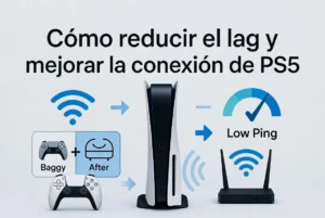 Cómo reducir el lag y mejorar la conexión de PS5