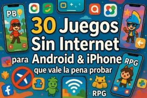 30 juegos sin Internet para Android y iPhone que vale la pena probar
