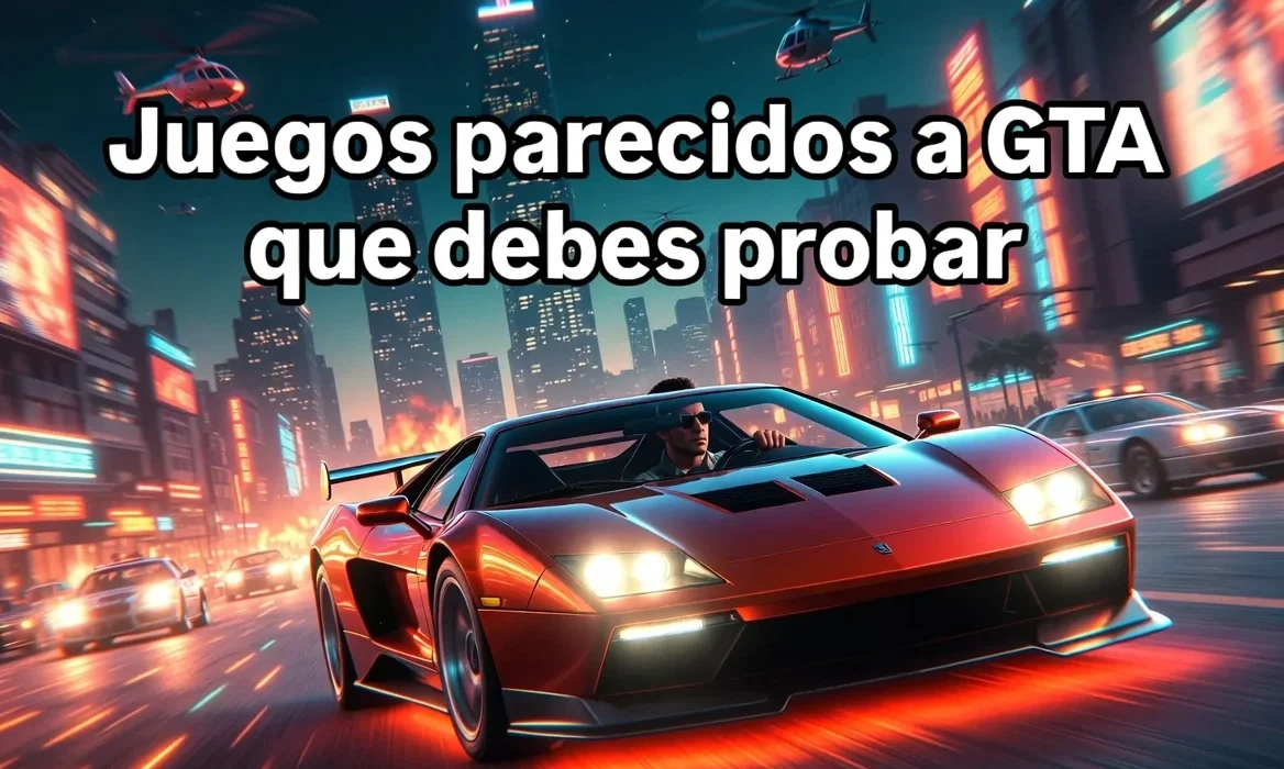 10 juegos parecidos a GTA que debes jugar mientras esperas GTA 6