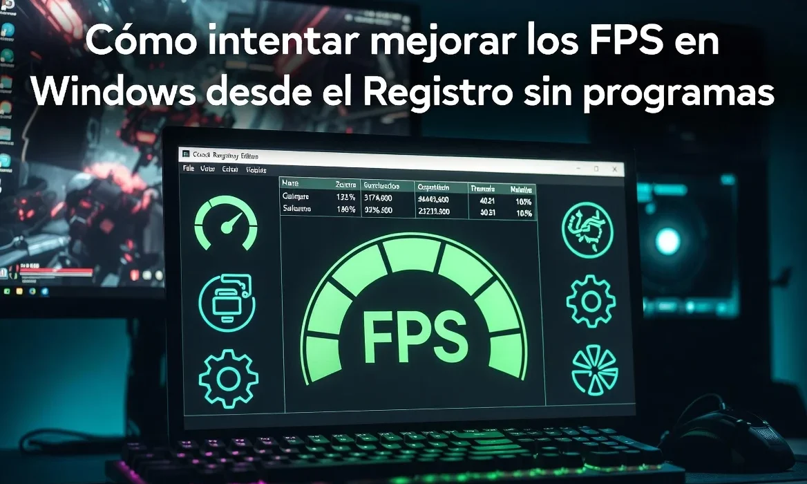 Cómo intentar mejorar los FPS en Windows desde el Registro sin programas