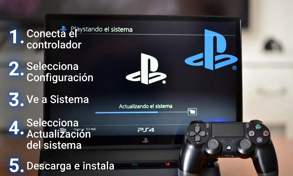 Cómo actualizar el sistema de PlayStation 4 paso a paso