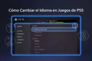Cómo cambiar el idioma de los juegos en PS5