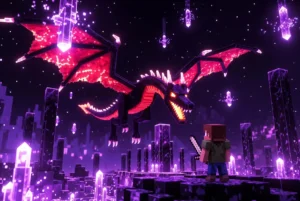 Cómo derrotar a la dragona del End en Minecraft Survival Hardcore