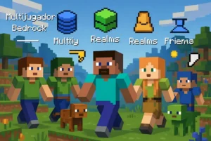 Cómo jugar multijugador en Minecraft Bedrock Edition