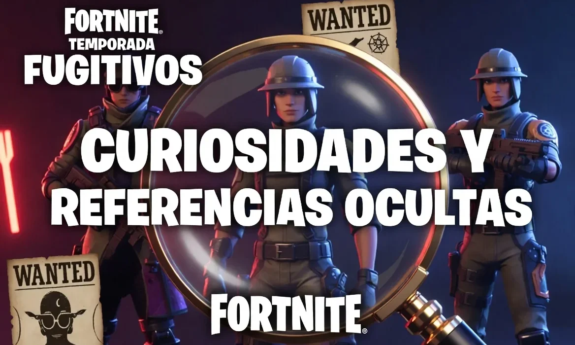 Curiosidades y referencias ocultas de la temporada Fugitivos en Fortnite
